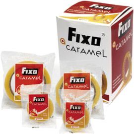 CINTA ADHESIVA 33X19 FIXO CARAMEL