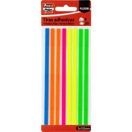MARCADORES 8 BANDERITAS FLUORESCENTES PET 5X135MM