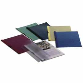 DOSSIER A4 PVC PINZA PRESION NEGRO