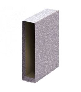 CAJA PARA ARCHIVADOR A4 CLASSIC GRIS