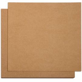 BLISTER 25 CARTULINA KRAFT 300GR 12X12