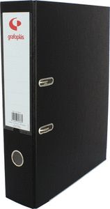 ARCHIVADOR PALANCA A4 65 MM GRAFCOLOR NEGRO