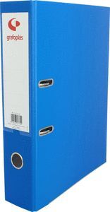 ARCHIVADOR PALANCA A4 65 MM GRAFCOLOR AZUL