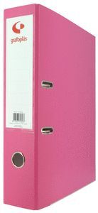 ARCHIVADOR PALANCA A4 65 MM GRAFCOLOR ROSA