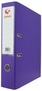 ARCHIVADOR PALANCA FOLIO 65 MM GRAFCOLOR VIOLETA