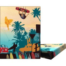 CARPETA A5 4 ANILLAS 20 MM FORRADA DIVERSE 22 SUNS