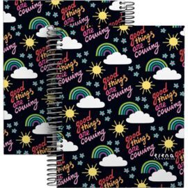 CUADERNO FORRADO A5 CUADROS EC 22 HOPE