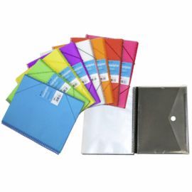CARPETA 30 FUNDAS MAXIPLAS TRANSP VIOLETA
