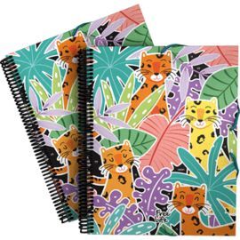 CARPETA 30 FUNDAS MAXIPLAS PP FREELIFE 22 LEOPAR