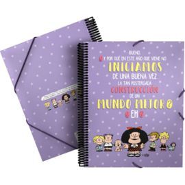 CARPETA 30 FUNDAS MAXIPLAS PP MAFALDA 22 ESPERANZA