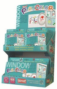 PINTURA CRISTALES WINDOW EXPOSITOR SOBREMESA 12X6