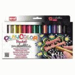 TEMPERA SOLIDA PLAYCOLOR METALLIC POCKET 12 COLORE