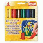 TEMPERA SOLIDA PLAYCOLOR POCKET ESTUCHE 6 COLORES