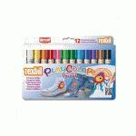 TEMPERA SOLIDA PLAYCOLOR TEXTIL POCKET 12 COLORES