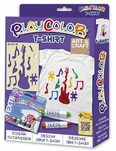 KIT MANUALIDADES PLAYCOLOR PACK T-SHIRT