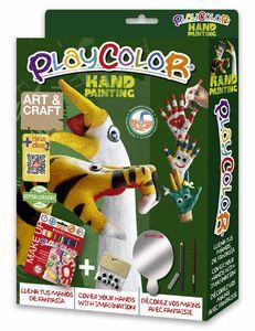 KIT MANUALIDADES PLAYCOLOR PACK HAND PAINTING