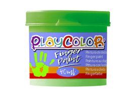 PINTURA DEDOS PLAYCOLOR FINGER PAINT BASIC 40ML VE