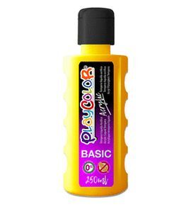 PINTURA PLAYCOLOR ACRYLIC BASIC 250 ML AMARILLO
