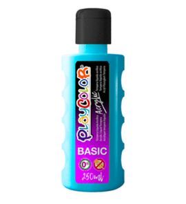 PINTURA PLAYCOLOR ACRYLIC BASIC 250 ML AZUL CLARO