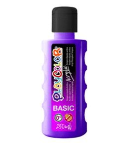 PINTURA PLAYCOLOR ACRYLIC BASIC 250 ML VIOLETA
