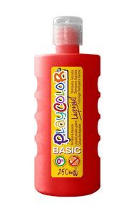 TEMPERA PLAYCOLOR LIQUID BASIC 250 ML ROJO