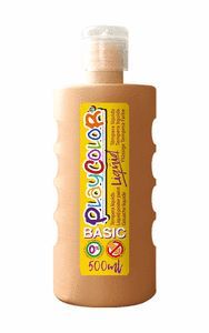 TEMPERA PLAYCOLOR LIQUID BASIC 500 ML CARNE