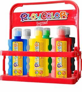 TEMPERA PLAYCOLOR LIQUID BASIC 500 BASKET 6