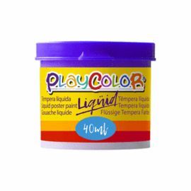 TEMPERA PLAYCOLOR LIQUID 40 ML MONOCOLOR VIOLETA 6