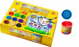 TEMPERA PLAYCOLOR LIQUID 40 ML 12 COLORES SURT CON