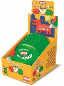 EXPOSITOR 12 PEGAMENTOS INSTANT PARA GOMA EVA