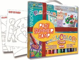 TEMPERA SOLIDA MALETIN SUMMER CAMP PLAYCOLOR ONE