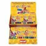 EXPOSITOR 18 TEMPERA SOLIDA PLAYCOLOR ONE COLORES