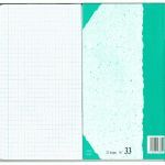 LIBRETA 4º 32H Nº 33 CUADROS 6MM