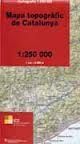 MAPA TOPOGRAFIC DE CATALUNYA 1:250 000