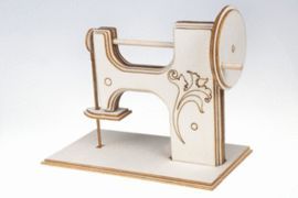 MAQUETA MAQUINA DE COSER 25PZAS 21X11X16CM PANE