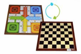 TABLERO GRANDE PARCHIS 4/AJEDREZ