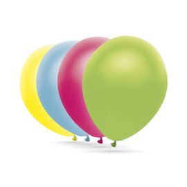 GLOBOS 27 CM Ø BOLSA 50 UNIDADES DECOHELIUM METALI