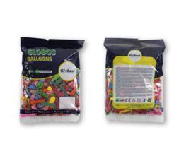 GLOBO 8CM BOLSA 1000 UNIDADES AGUA/HELIO