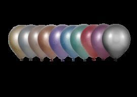 GLOBOS 28 CM BOLSA-SOLAPA 25 UNIDADES Ø EFECTO ESP