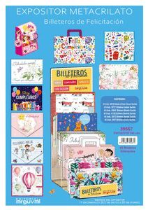 EXPOSITOR METACRILATO 240 BILLETEROS SURTIDOS