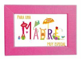 PORTAFOTO + MINI POSTAL MADRE 9X13