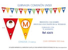GUIRNALDA COMUNION UNISEX