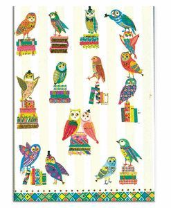 MINI CUADERNO NOTAS BUHOS TURNOWSKY (14.5X10.5)
