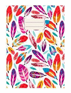 CUADERNO NOTAS A6 PLUMAS (10.5X14.8)