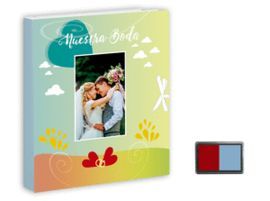 NUESTRA BODA (LIBRO + TAMPON 2 COLORES)