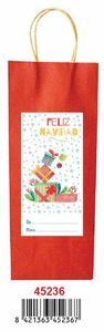 BOTELLERO ROJO NAVIDAD REGALOS