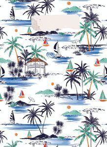 CUADERNO A5 PLAYA 64 HOJAS LISAS