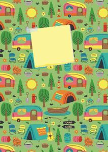 CUADERNO A5 CAMPING 64 HOJAS LISAS