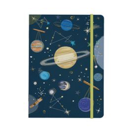 CUADERNO A5 CON GOMA PLANETAS TURNOWSKY 64 HOJAS L