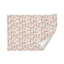 PAPEL REGALO 70 X100 CM BICICLETAS 90 GRAMOS TODO